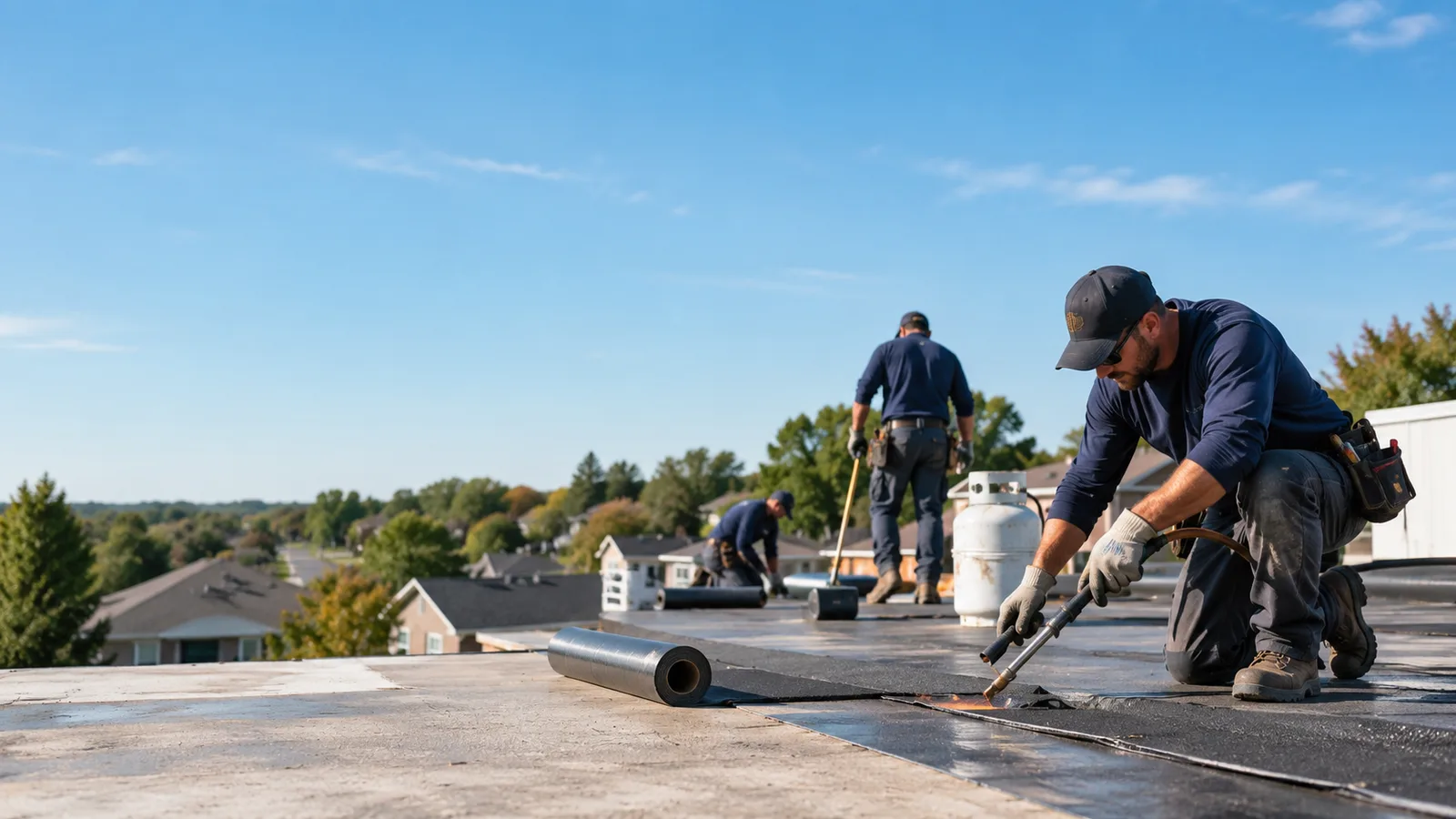 Flat Roof Leak Repair providers in Cherry, IL